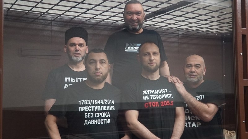 Long sentences upheld for five Crimean Tatar political prisoners