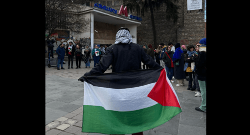 В Грузии состоялся митинг в поддержку Палестины