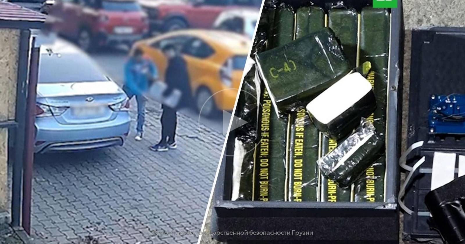 В Грузии задержали груз со взрывчаткой, предположительно направлявшийся в Россию